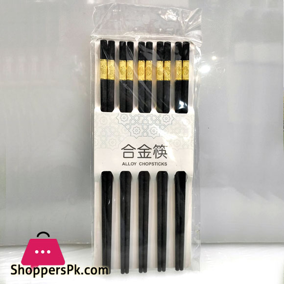 Impoted Chop Sticks Super Quality Matt Finish Sticks 5 pairs of sticks