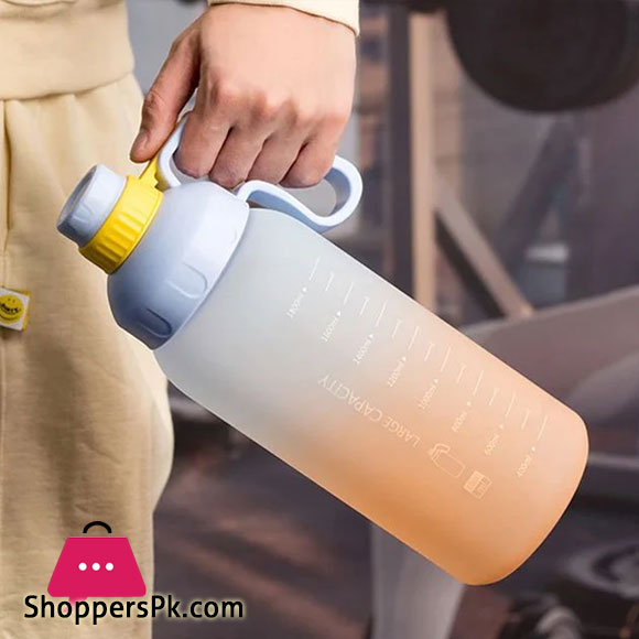 Large Capacity Gradient Cup Durable Water Bottle