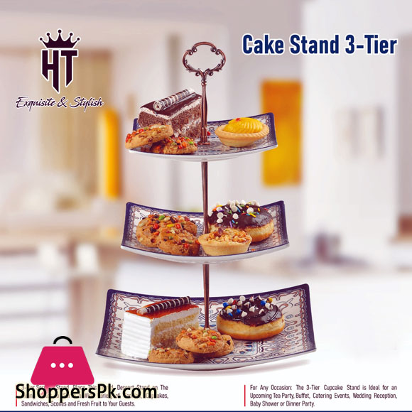 Melamine Cake stand 3 Tier