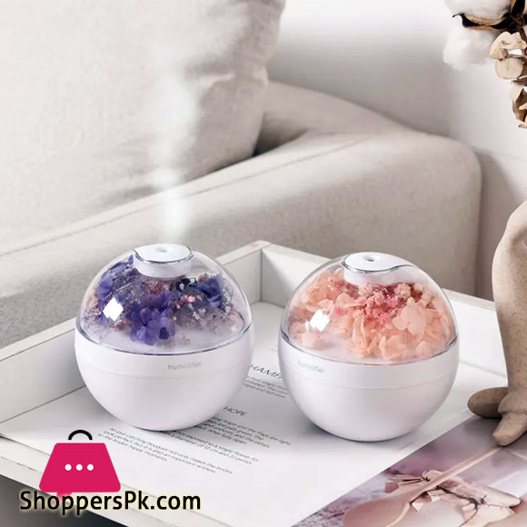 Mini USB Aroma Diffuser Eternal Flower Aromatherapy Essential Oil Air Humidifier Ultrasonic Mist Maker for Home