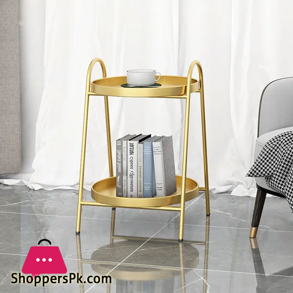 Nordic Round Coffee Table removable modern simple creative living room sofa side storage small table