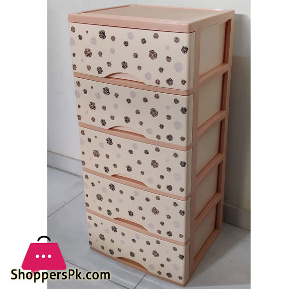 Phoenix Portable Storage 5 Drawer for Home School Office Size : L39 x W45 x 97 CM