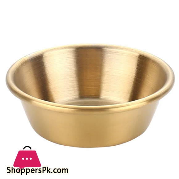 304 Stainless Steel Golden Bowl Round Deep 11CM