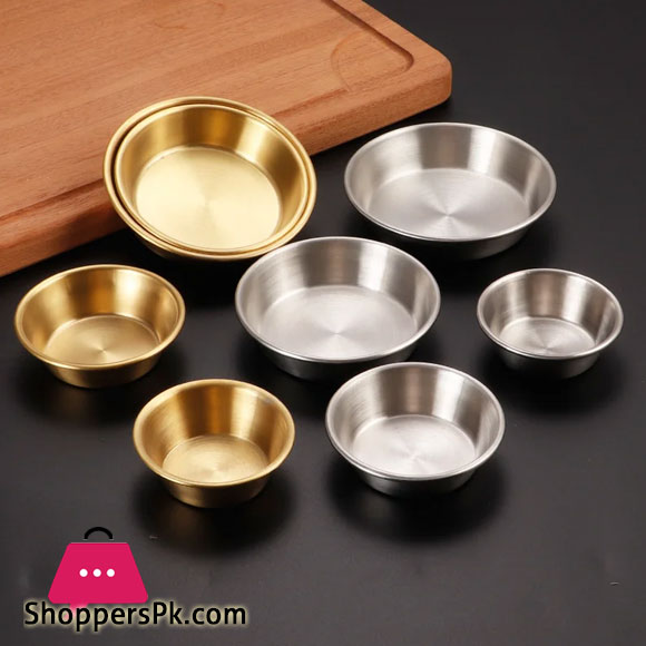 304 Stainless Steel Golden Bowl Round Deep 11CM