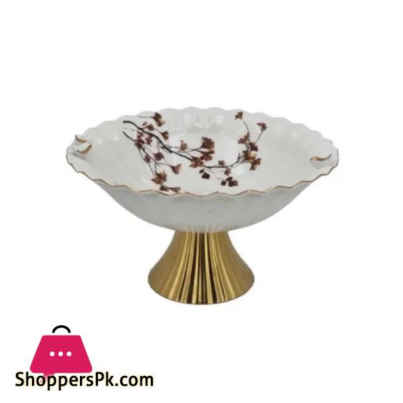 ANGELA Floral Serving Bowl/Dish 12 Inch BRD333