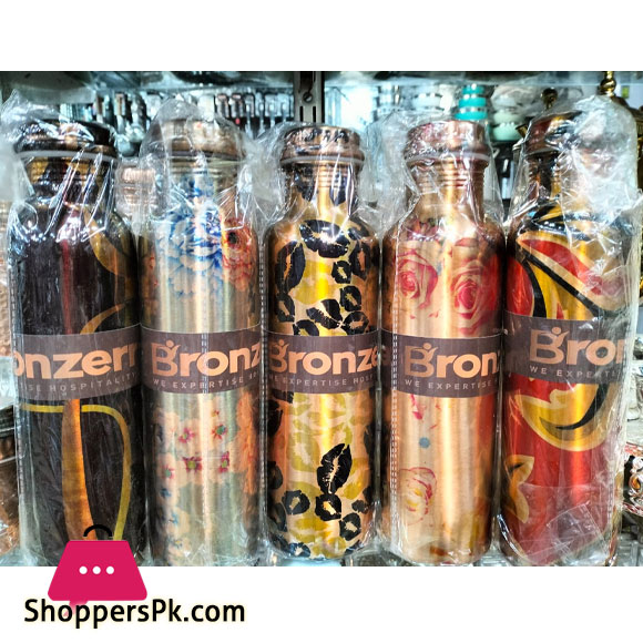 Bronzer Copper Water Bottle 800ML-1Pcs