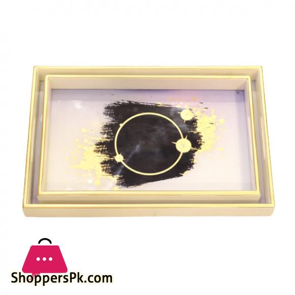 Elegant 2pcs Rect Serving Tray Elegant EFW03