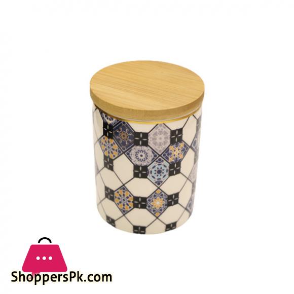 Elegant CANDY POT CERAMIC CAN 72c VC400