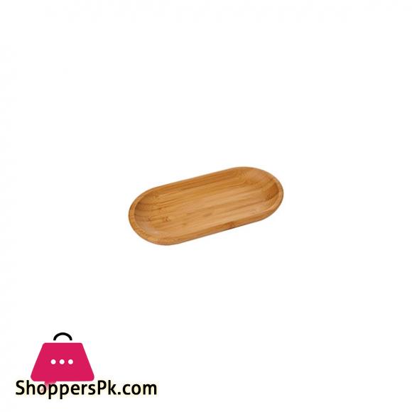 Elegant Wood Oval Long Serving Tray 20.3 cm EW1139