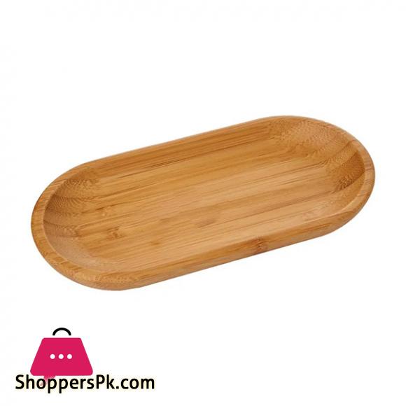 Elegant Wood Oval Long Serving Tray 45.7 cm EW1144