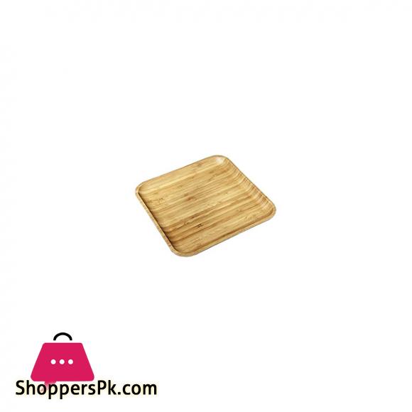 Elegant Wood Square Serving Tray 15.2 cm EW1132