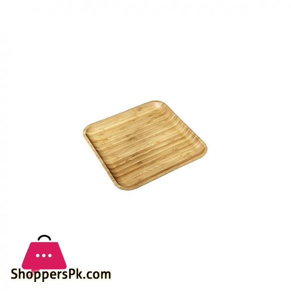 Elegant Wood Square Serving Tray 17.7 cm EW1133