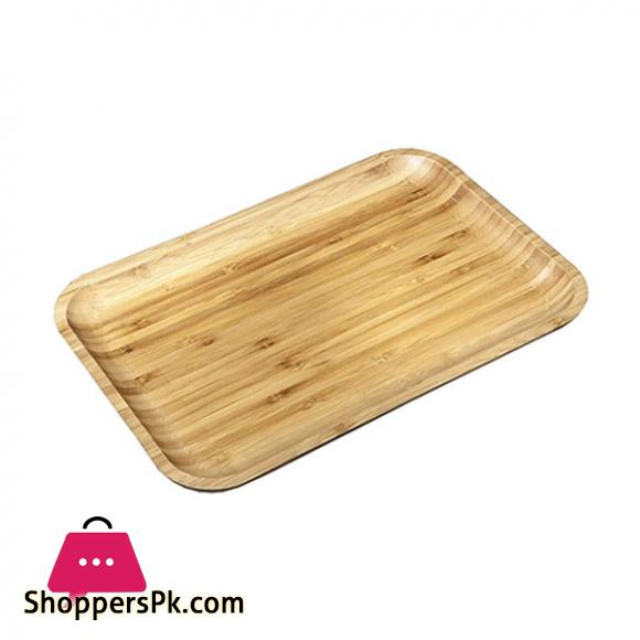 Elegant Wooden Rectangular Tray 30×22 EW1162