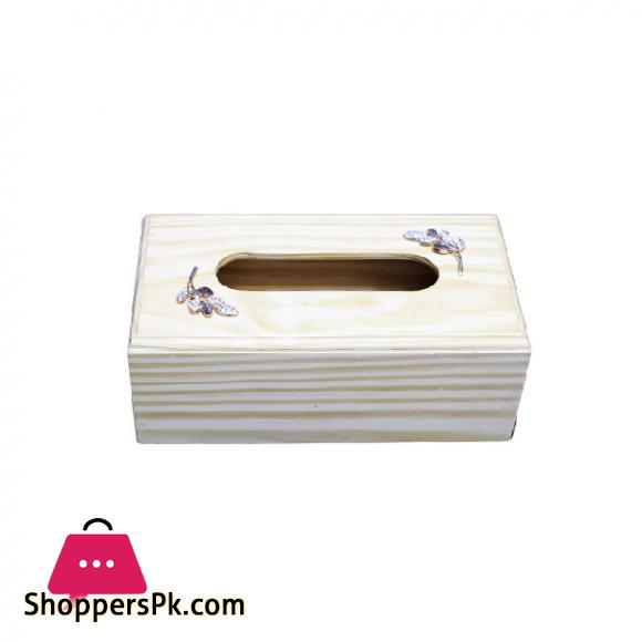 Elegant Wooden flower Tissue Box EW668012