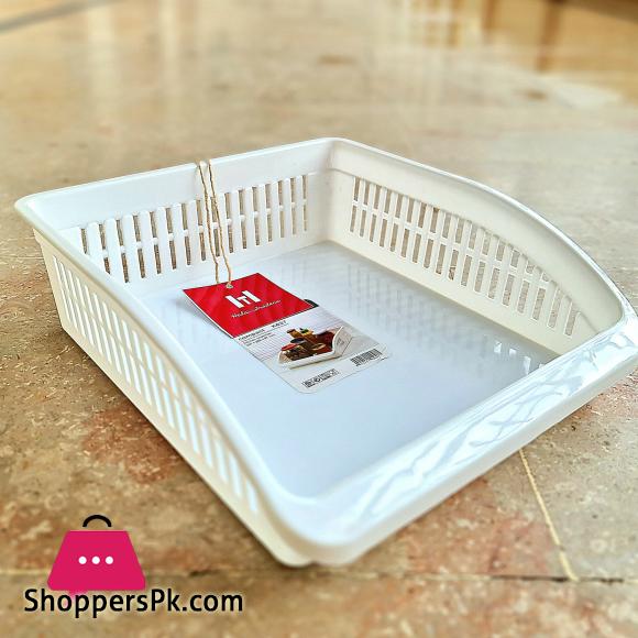 Fridge Storage Basket Space Saving Fruits & Vegetables Organizer Rack