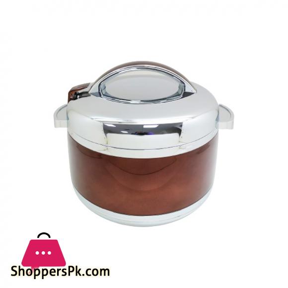 Golden Fire Chocolate Silver Hotpot 4.0 Liter - 887CH-S