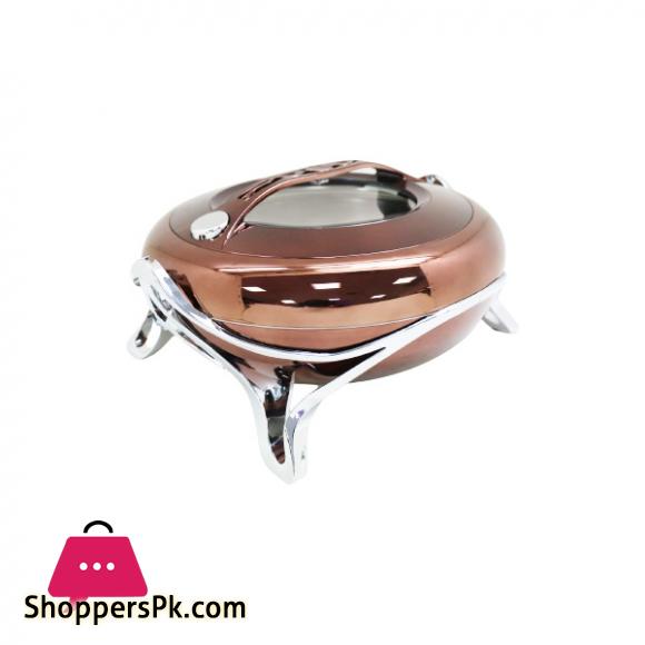 Golden Fire Chocolate Silver Hotpot 5.0 Liter 685CH/S