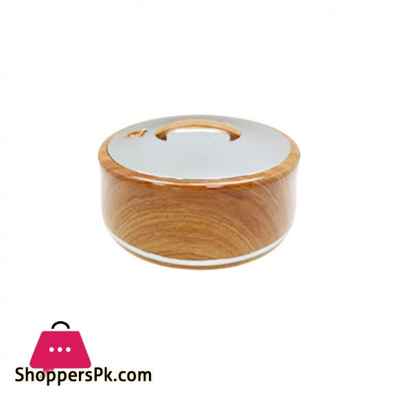 Golden Fire Round Wood Silver Hotpot 6.0 Liter 666LW-S