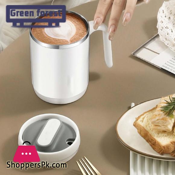 Green forest Water Mug Easy to Clean Stainless Steel Water Cup