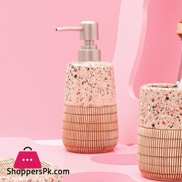 Laraine Show Bathroom Set 4 Pcs Bath Room Accessories Set