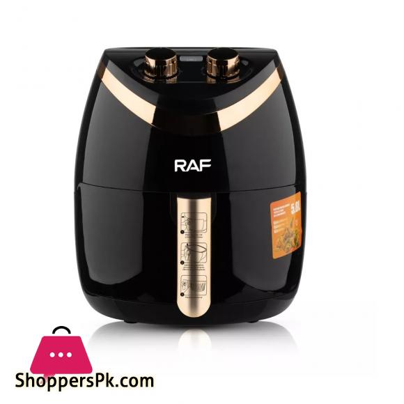 New RAF 5.8L Analog Air Fryer | R.5232 | 1500W | Multicolour