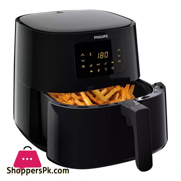 Philips Essential Air Fryer, 6.2 L, Black, HD-9270