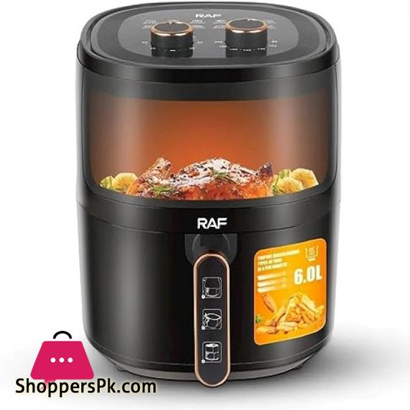 RAF Air Fryer R.5324 6L 1500W Black