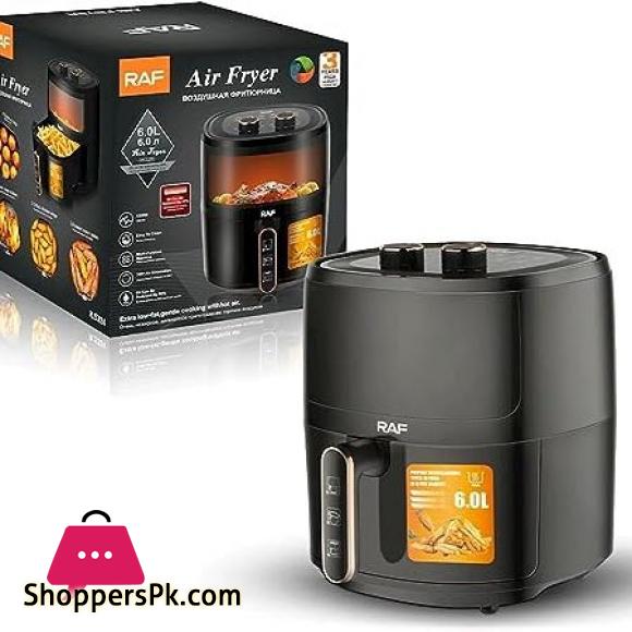 RAF Air Fryer R.5324 6L 1500W Black