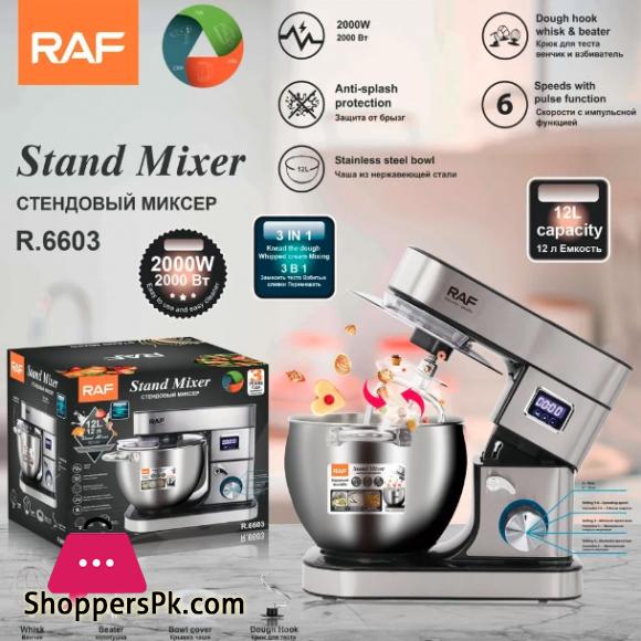 RAF Stand mixer R.6603 - 2000 W