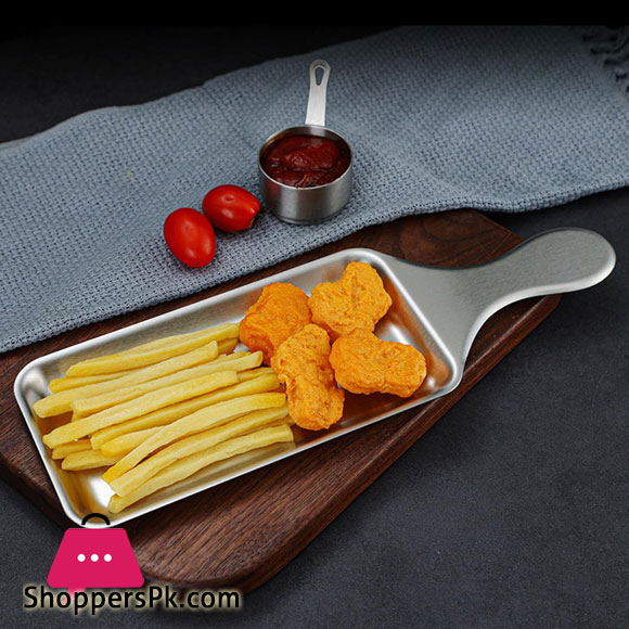 Stainless Steel Gold Plated Serving Platter 33cm