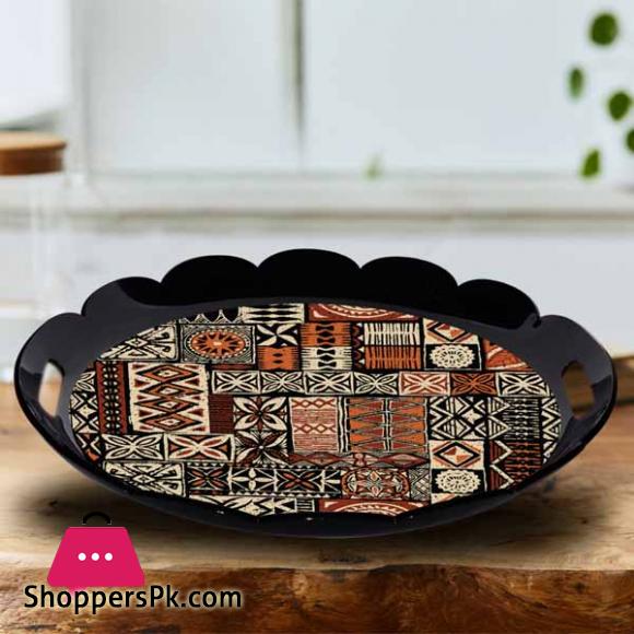 Urban Black Round Tray RT-01
