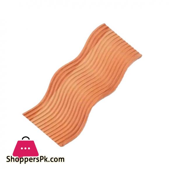 Elegant Zig Zag Serving Tray Dark Brown EW668008