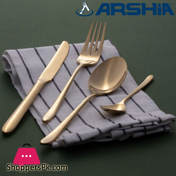 Arshia Premium Gold 50 Pcs Cutlery Sets TM1401GS - 3015