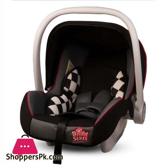 Brightstarts Carry Cot & Car Seat 0-18 Months – BS 11 – Gray/Black