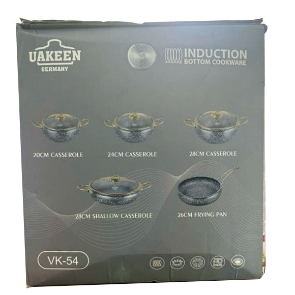 Germany UAKEEN GERMANY 9PCS GRANITE COOKWARE SET