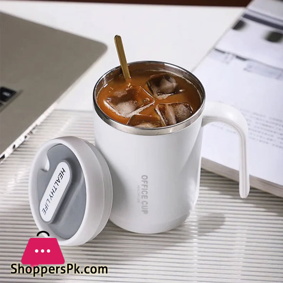 Green forest Water Mug Easy to Clean Stainless Steel Water Cup