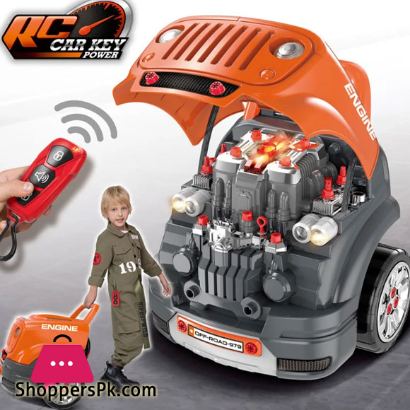 Kids Car Engine Toy Set