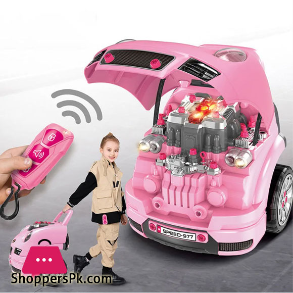 Kids Car Engine Toy Set for Girls