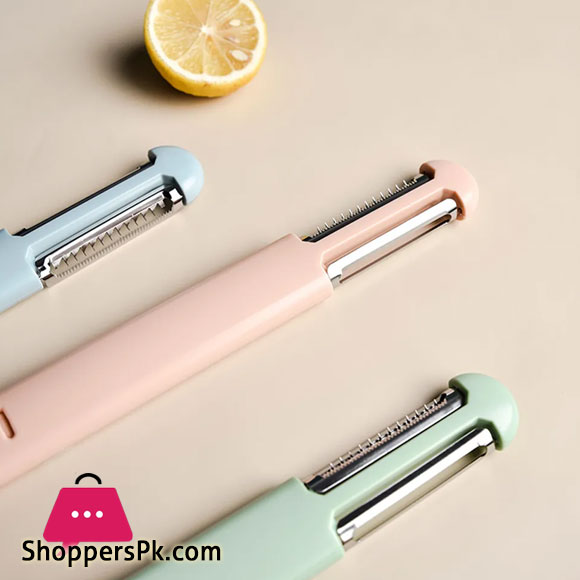 Multifunctional Fruit Vegetable Peeler Stainless Steel Potato Carrot Peeler Grater Knife Portable Slicer Kitchen Accessories