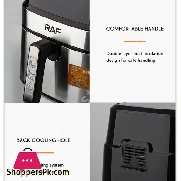 RAF Electric Air Fryer with Touch Screen R.5309