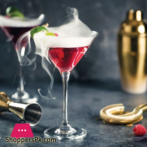 Wilmax WL-888030/6A 9 Oz Crystalline Martini Glass Sets of 6
