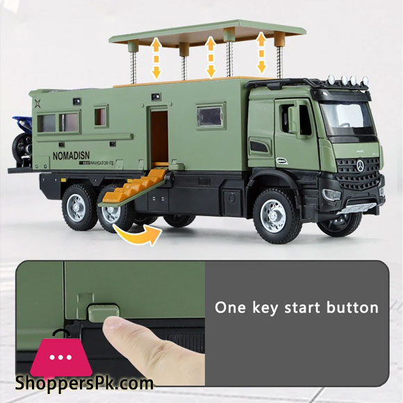 1:24 Simulation Norma Disson Alloy Car Model Sound And Light Pull Back Toy Car Off-Road Vehicle Boy Collection Decoration Gift