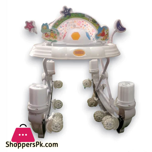 CHICAGO Baby Walker With Music Lights Walker + Rocker
