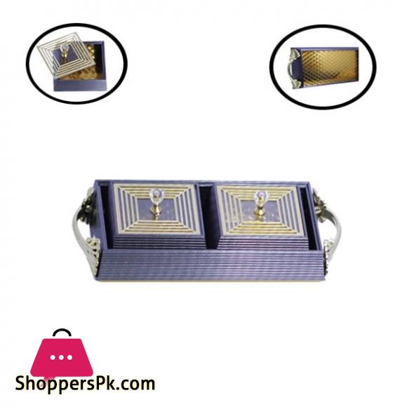 2 Condiment Tray Dry Fruit Tray
