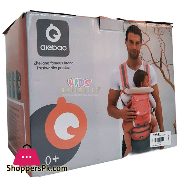 Breathable Ergonomic Baby Carrier Infant Baby Facing Ergonomic Kangaroo Baby Wrap Sling for Baby Child Travel 0-36 Months Price in Pakistan