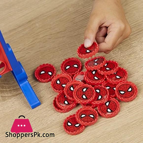 Connect 4 Game: Marvel Spider-Man Edition, Connect 4 Gameplay, Strategy Game for 2 Players, Fun Board Game for Kids Ages 6 and Up