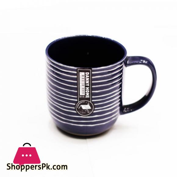 Danny Home Blue Design 400ml Mug 1Pc T01-21