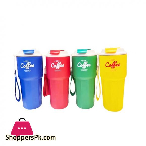 Double Stainless Steel Coffee Mug Leak-Proof Thermos Travel Thermal Vacuum Flask Insulated Cup Milk Tea Water Bottle 620ml