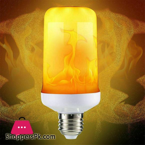 E27 LED er Flame Light Bulb Simulated Burning Fire Effect Night Lamp