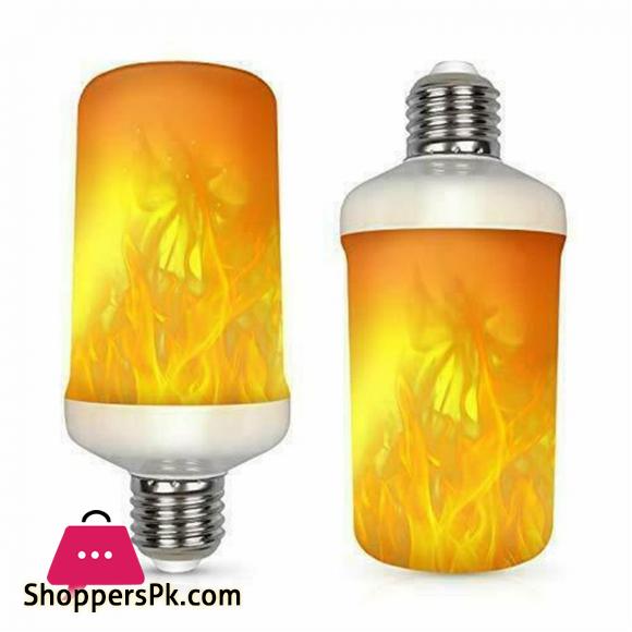 E27 LED er Flame Light Bulb Simulated Burning Fire Effect Night Lamp